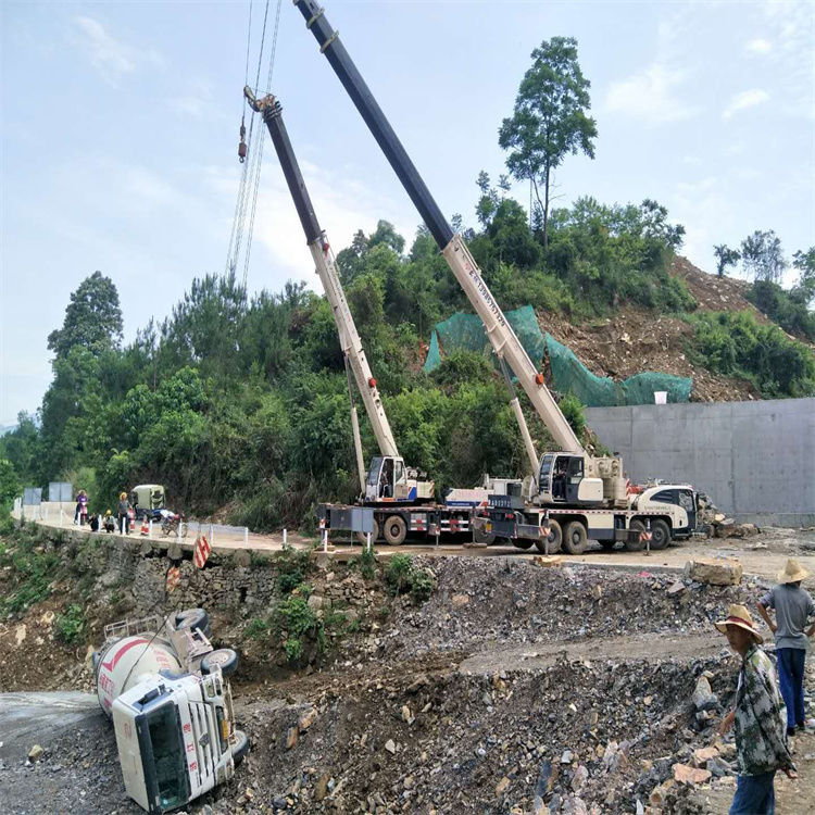 玉树玉树24小时应急道路救援吊装吊装现场实拍
